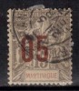 Martinique Used 1912, Surcharge  05 On 15c - Usati