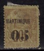 Martinique MH 1888, 5c On 20c , As Scan - Nuovi