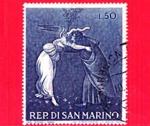 SAN MARINO - 1968 - Usato - Natale - 50 L. • Natività Mistica, Opera Di Botticelli - Usados