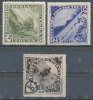 TANNU TUVA 1935  HIGH VALUES OF A SET SC# 58-60 FRESH VF MNH SCARCE AS SUCH - Touva