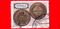 SAN MARINO - 1972 - Usato - Monete Di San Marino - 5 L. • Moneta Di San Marino - Usados