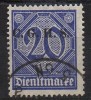 Oberschlesien - Dienstmarken - 1920 - Michel N° 11 III - Sonstige & Ohne Zuordnung