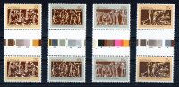 Australia 1982 Aboriginal Culture, Music & Dance Gutter Pairs Set Of 4 MNH - Ungebraucht