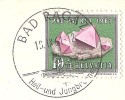 BAD RAGAZ Kurpark Pro Patria Briefmarke 1961 - Bad Ragaz
