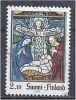 FINLAND 1992 Christmas - 2m.10 Stained Glass Window, Karkkila Church FU - Used Stamps