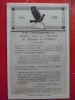 V7-55--meuse-le Pigeon Du Fort De Vaux--1914-1918-aux Colombophiles-morts Pour La France-au Pigeon De Verdun - Etain