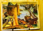 IMA ILES ET COTES DE FRANCE SERIE D IMAGE N°  8 CROISES DE SAINT LOUIS  AIGUES CHROMO GRAND FORMAT 12 X 16 - Sammelbilderalben & Katalogue