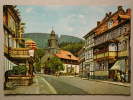 Bad Grund/Harz, Osteroder Straße Mit St. Antoniuskirche - Bad Grund