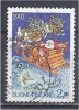 FINLAND 1991 Christmas - 2m.10 - Father Christmas In Sleigh Over New Arctic Circle Post Office  FU - Gebraucht