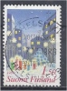 FINLAND 1989 Christmas - 1m50 Decorated Street FU NICE CANCELLATION - Usati