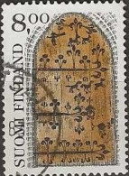 FINLAND 1976 Traditional Finnish Arts - 8m. Door, Holloa Church FU - Used Stamps