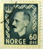 Norway 1950 King Haakon VII 60ore - Used - Gebruikt