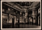 AK Rudolstadt, Staatliche Museen "Heidecksburg", Großer Festsaal, Echt Foto 1953 - Rudolstadt