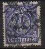 Oberschlesien - Dienstmarken - 1920 - Michel N° 4 III - Sonstige & Ohne Zuordnung