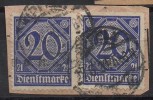 Oberschlesien - Dienstmarken - 1920 - Michel N° 4 III - Andere & Zonder Classificatie