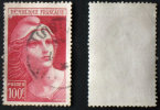 N° 733 100F MARIANNE GANDON TB Oblit Cote 8€ - 1945-54 Marianne Of Gandon