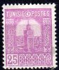 TUNISIE - 1926-28: "Protectorat Français" - N°128* - Nuovi