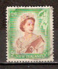 Timbre Nouvelle Zélande 1954 Y&T N°335. Oblitéré - Usati