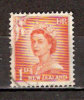 Timbre Nouvelle Zélande 1956 Y&T N°352. Oblitéré - Used Stamps