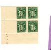 ANDORRE  - Bloc  Coin Daté De 4 Timbres Y&T N° 58 **  Du 22/05/1942 - - Blokken & Velletjes