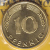 @Y@  Deutschland   10 Pfennig   1981  F  Stempelglanz    (d7) - 2 Mark