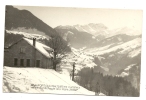 Beaufort (73) : Le Hameau De Les Curtillets Et Vue Sur La Vallée D'Arèches En 1950 PHOTO VERITABLE RARE - Beaufort