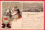 SOLOTHURN SOLEURE LITHO, SUCHARD REKLAME 1899 - Soleure