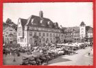 HERISAU, MARKTPLATZ, MARKT, CAMIONS, GROSSFORMAT - Herisau