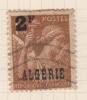 Algeria Used 1946, Surcharge 2f - Usados