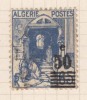Algeria Used 1939, Surcharge 50c On 65c Blue - Oblitérés