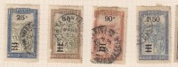 Madagascar Used 1921, 4v Surcharge., - Used Stamps