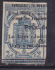 TIMBRES POUR JOURNEAUX N°2 BLEU OBL - Zeitungsmarken (Streifbänder)