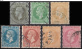 ROMANIA, 1872, Prince Carol; Paris Print, Fine Impression; Cancelled (o); Sc. 53-59. - 1858-1880 Moldavië & Prinsdom