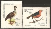 Argentina 1973 Mi# 1142-1143 ** MNH - Birds - Nuovi