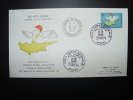 COLOMBE OISEAUX BIRD VOGEL TURQUIE  ANKARA CONSEIL DE L´ EUROPE EUROPA PARLAMENT  FDC - Storia Postale