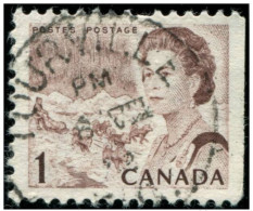 Pays :  84,1 (Canada : Dominion)  Yvert Et Tellier N° :   378-2 (o) Du Carnet / Michel 398-Dxr - Timbres Seuls