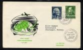 NORVEGE 1967 Env; 1er Vol SAS Trans-asian-express - FDC