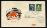 NORVEGE 1967 Env; 1er Vol SAS Trans-asian-express - FDC