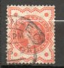 GRANDE-BRETAGNE 1/2p Rouge 1887-1900 N°91 - Gebraucht