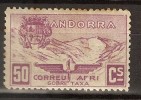 Andorre Espagnol Poste Aérienne Non émis * (rousseurs) Andorra - Usados