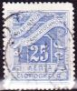 GREECE 1902 Postage Due Engraved Issue 25 L Blue Vl. D 31 - Usados