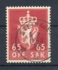 ★★ LOT  NORWAY ( STAMP ) OFFICIAL STAMP ★★ STEINKJER 1968 LUX CANCELS ★★ - Service