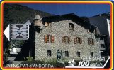 TELECARTE ANDORRE  100 Unitats  Casa De La Vall  *** - Andorra