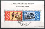 Germany - Block 12 Gestempelt / Used (j024) - Zomer 1976: Montreal