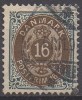 DANEMARK  N°26A__OBL VOIR SCAN - Used Stamps