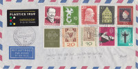 Bund 1959 Plastics Dusseldorf 17-25 October/934 - Lettres & Documents