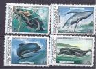 Dominica1983:Scott791-4(Michel805-8)mnh** - Walvissen