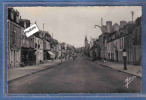 Carte Postale 53. Pré-en-Pail  Rue Aristide Briand Très Beau Plan - Pre En Pail