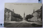 CPA - 40 Landes - Morcenx - Avenue De L´Eglise -  Groupe Soclaire, Circulé - Morcenx