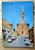 LOIRE ATLANTIQUE 44 LE CELLIER L´EGLISE ET LA RUE SAINT MEEN VOITURES 2 4L DS  NON CIRCULEE SIGNEE CIM - Le Cellier